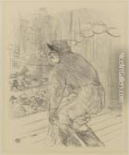 Polin (d. 159; A. 176; W. 261) Oil Painting - Henri De Toulouse-Lautrec