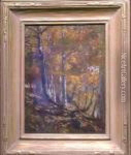 Late Autumn Oil Painting - Henry Ward Ranger
