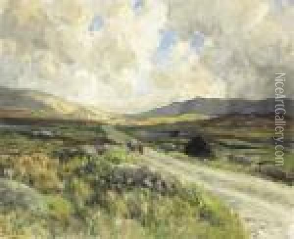 The Road To Dooghety Oil Painting - James Humbert Craig