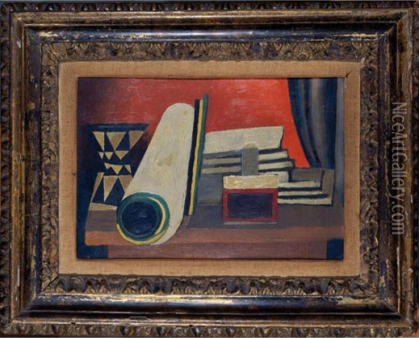 Nature Morte Au Diabolo Oil Painting - Roger de La Fresnaye