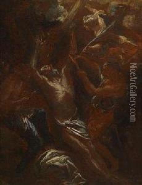The Martyrdom Of The Apostlebartholomew Oil Painting - Michael Lukas Leo. Willmann