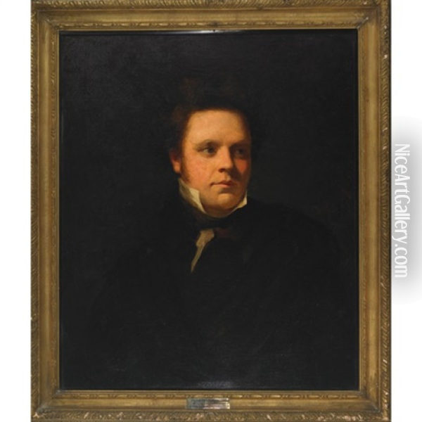 Portrait Of Thomas Campbell Oil Painting - John Watson Gordon