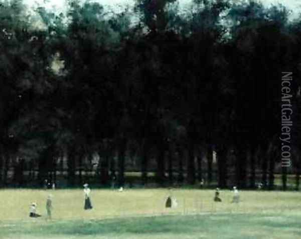 Kensington Gardens Oil Painting - Paul Fordyce Maitland