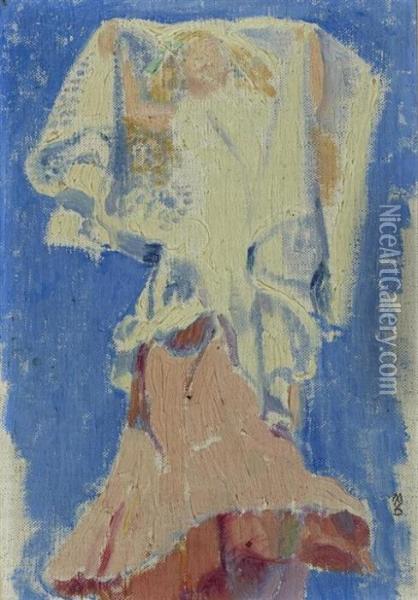 Study Of A Dancer. Oil Painting - Maurice Denis