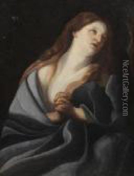 Sainte En Priere Oil Painting - Guido Reni