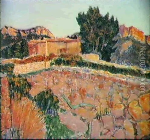 Cote D'azur Oil Painting - Roderic O'Conor