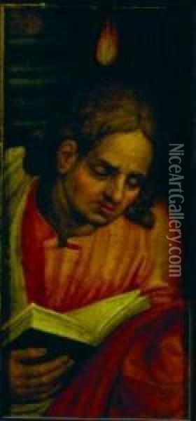 Pentecostal Saint Oil Painting - Frans I Vriendt (Frans Floris)