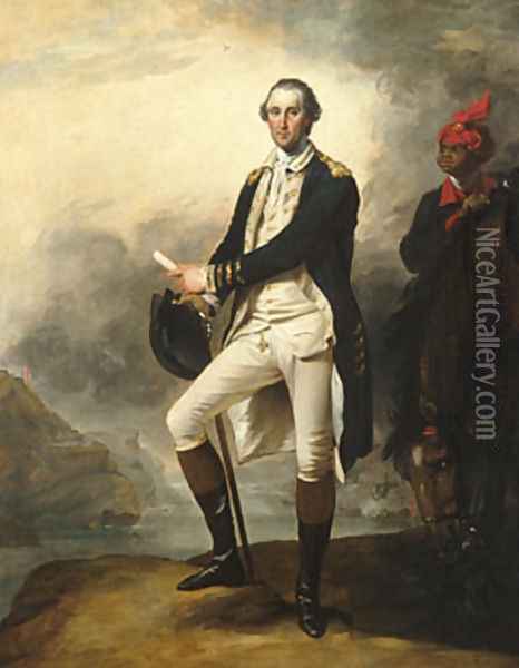 George Washington Oil Painting - John Trumbull