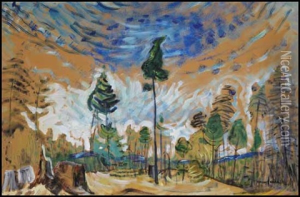West Coast Forest - Metchosin Oil Painting - Emily Carr