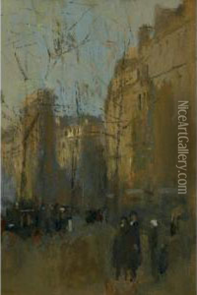 City View Oil Painting - Frank Edwin Scott