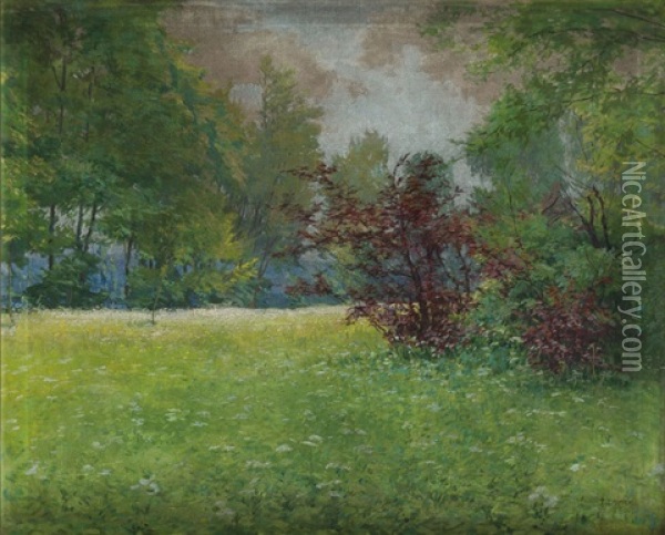Spring Oil Painting - Teodor Ziomek