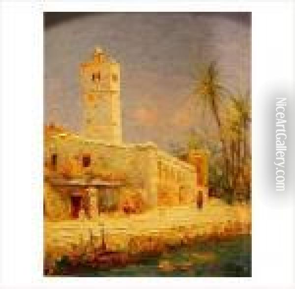La Minaret Oil Painting - Francois Nicot