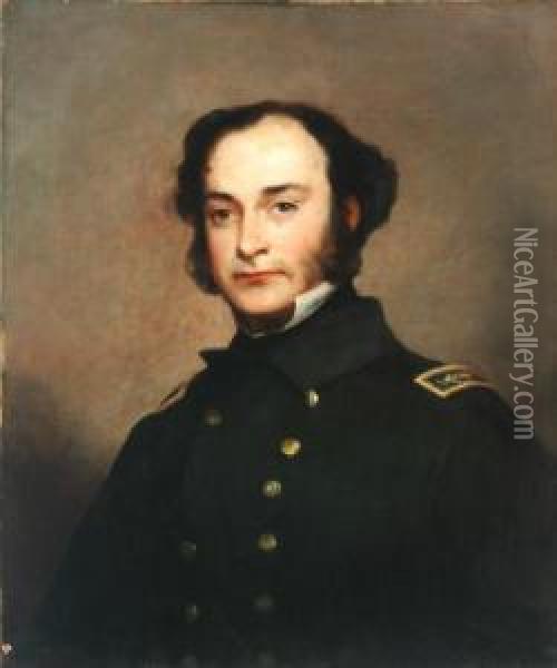 Portrait Of Commander Henry Rolando Oil Painting - Thomas Sully
