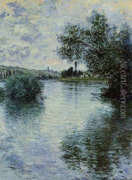 The Seine At Vetheuil3 Oil Painting - Claude Oscar Monet