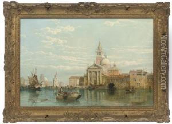 San Giorgio Maggiore, Venice Oil Painting - George Clarkson Stanfield