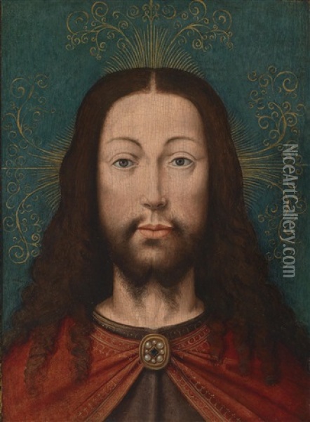 Das Antlitz Christi Oil Painting - Gerard David