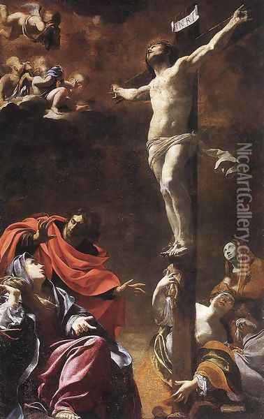 Crucifixion 1622 Oil Painting - Simon Vouet