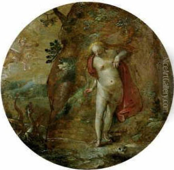 Andromeda Oil Painting - Abraham Bloemaert