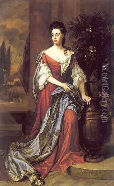 Dorothy Mason, Lady Brownlowe Oil Painting - Sir Godfrey Kneller