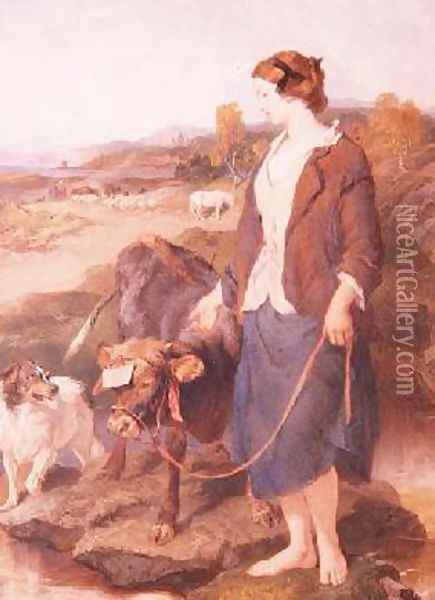 The Prize Calf Oil Painting - Landseer, Sir Edwin