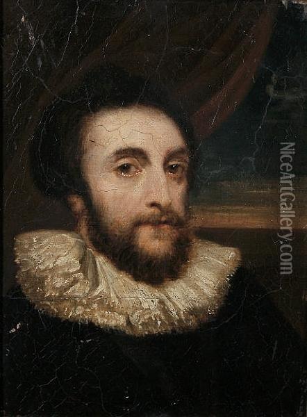 Portrait Of Thomas Howard, 2nd Earl Of Arundel Oil Painting - Sir Anthony Van Dyck
