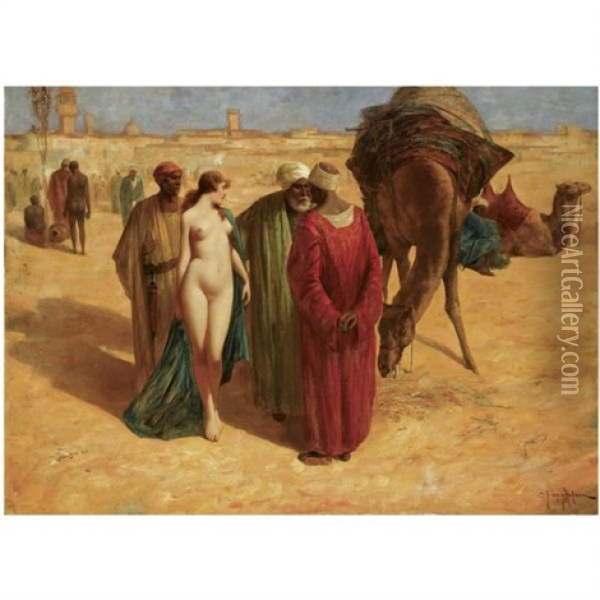 Fair Trade Oil Painting - Eduard Ansen-Hofmann