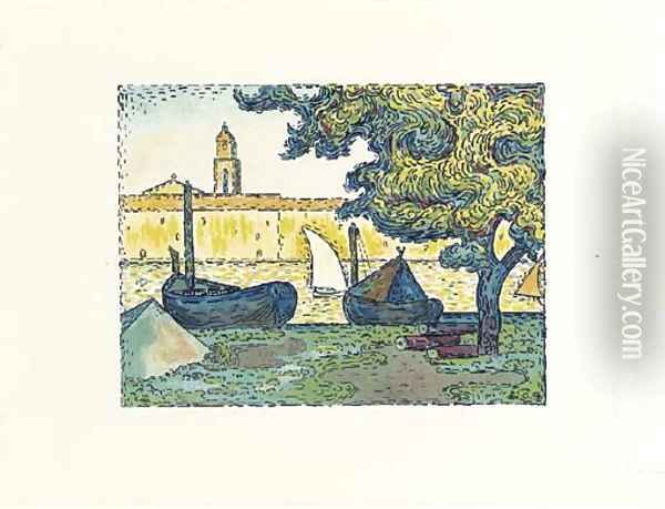 Saint-Tropez II Oil Painting - Paul Signac