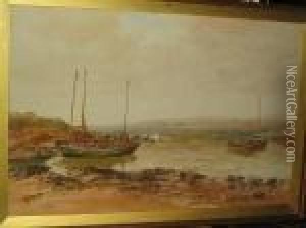 Galway Bay, Ireland Oil Painting - Albert Pollitt
