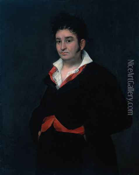 Don Ramón Satué (1765-1824), Alcade de Corte (judge of the fifth chamber of the council of Castile Oil Painting - Francisco De Goya y Lucientes