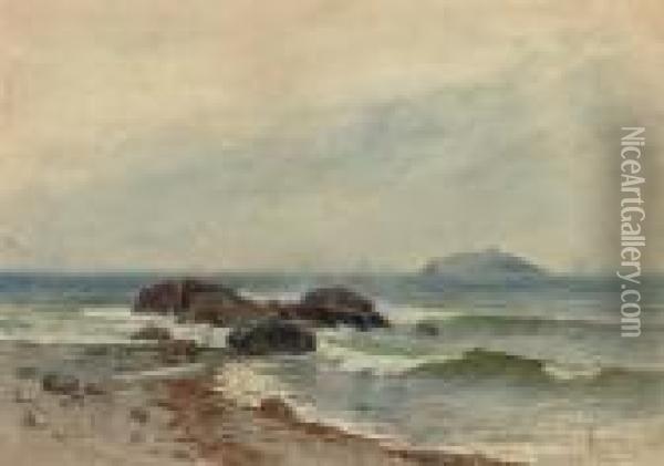Coastal Landscape Oil Painting - Alfred Thompson Bricher