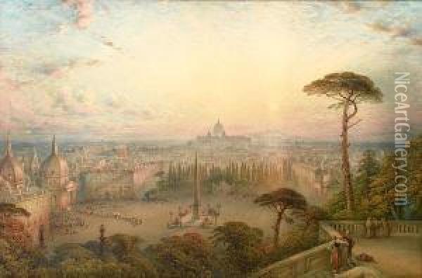 The Eternal City Oil Painting - William Collingwood Smith
