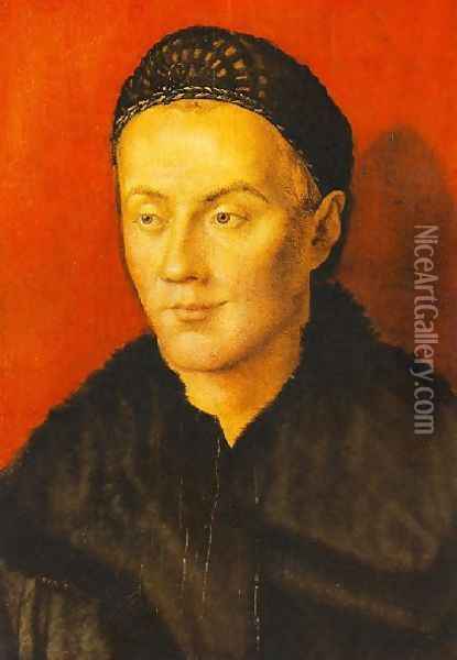 Portrait Of A Man 1504 Oil Painting - Albrecht Durer