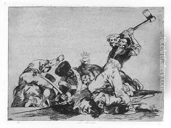 The same 2 Oil Painting - Francisco De Goya y Lucientes