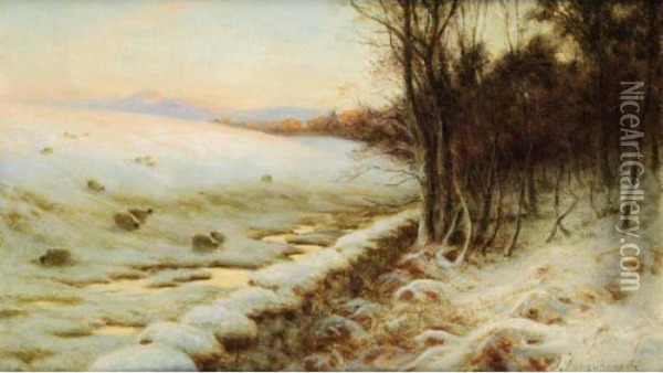 The Edge Of The Wood Oil Painting - Joseph Farquharson