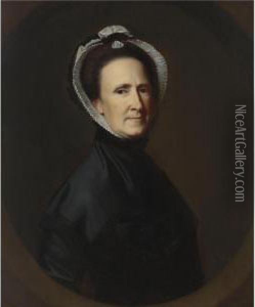 Mrs. Samuel Watts (sarah Osborne) Oil Painting - John Singleton Copley