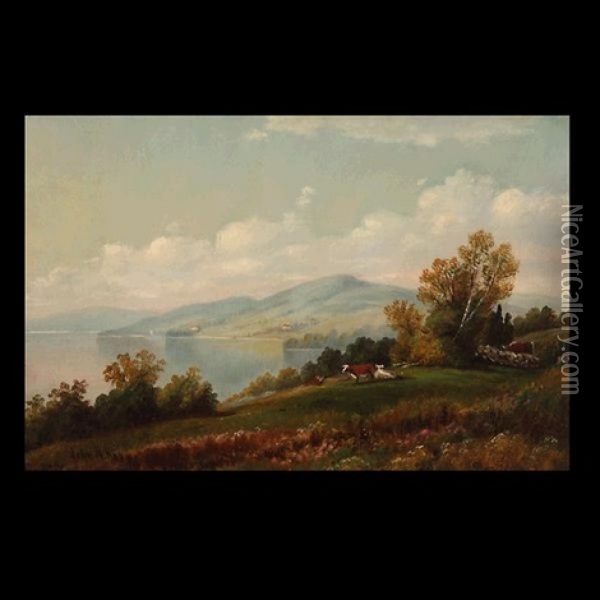 Lake Champlain Oil Painting - John Ross Key