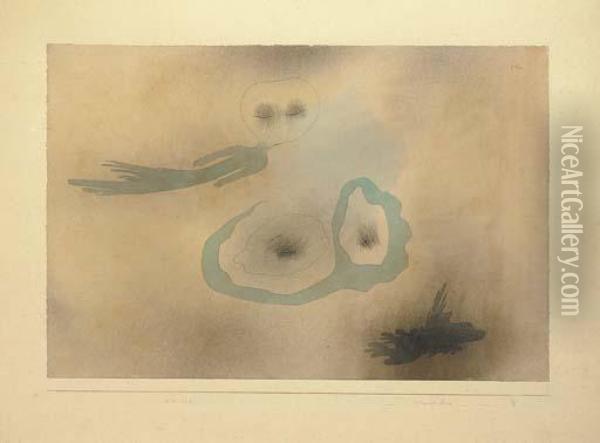 Irrende Seele Oil Painting - Paul Klee