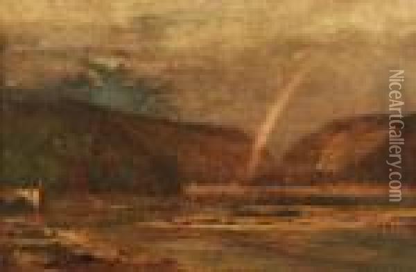 Delaware Water Gap Oil Painting - George Inness