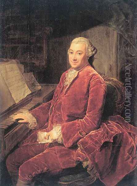 Joachim Ulrich Giese 1762-64 Oil Painting - Georg David Matthieu