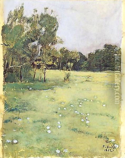 Bois De La Batie, 1892 Oil Painting - Ferdinand Hodler