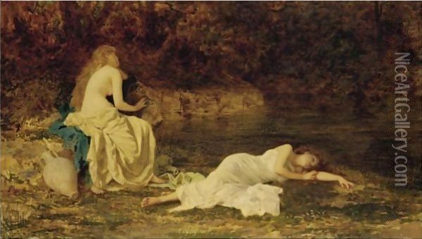 Dreaming Oil Painting - Sophie Gengembre Anderson