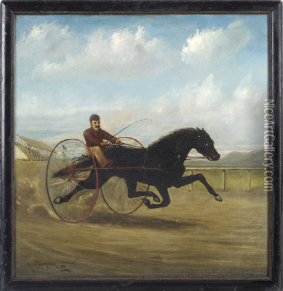 Rowdy Boy Oil Painting - Charles F. Lamson