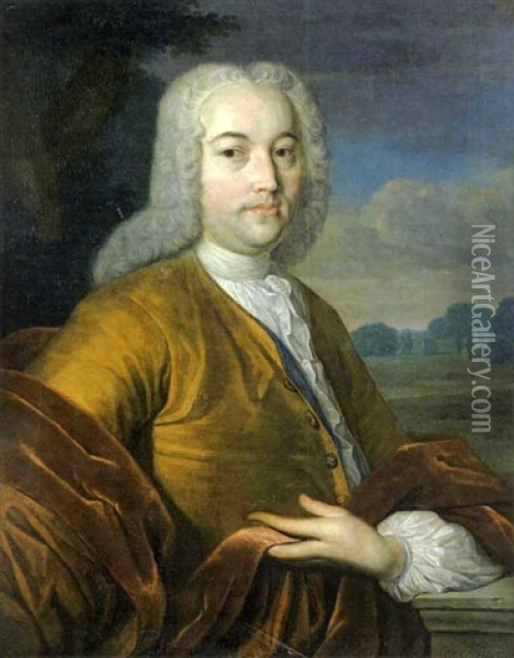 Portrait De Gentilhomme Oil Painting - Carel de Moor