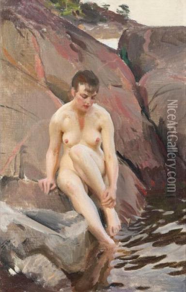 Marta Oil Painting - Anders Zorn