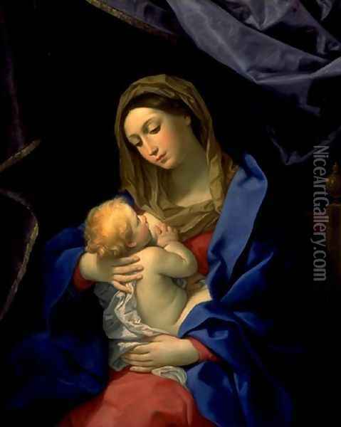 Madonna and Child Oil Painting - Guido Reni