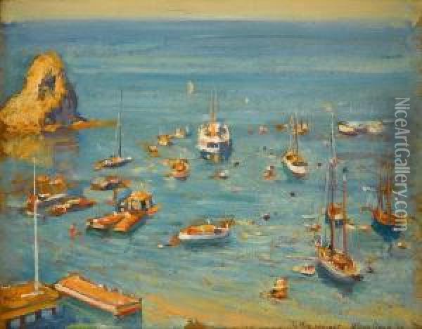 Catalina Oil Painting - Alson Skinner Clark