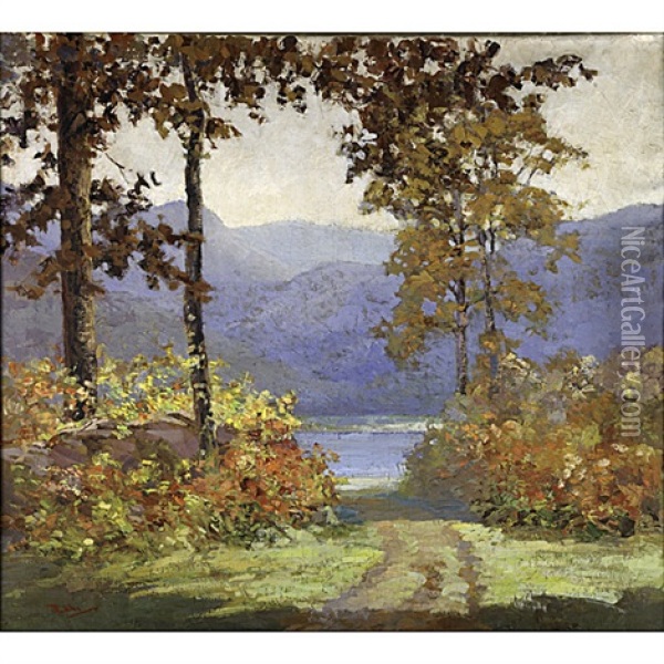 Autumn's Glory Oil Painting - Henry Stephens Eddy