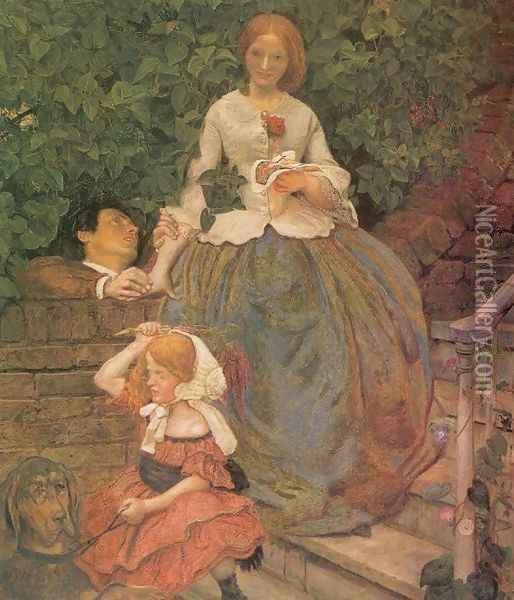 Stages of Cruelty Oil Painting - Ford Madox Brown