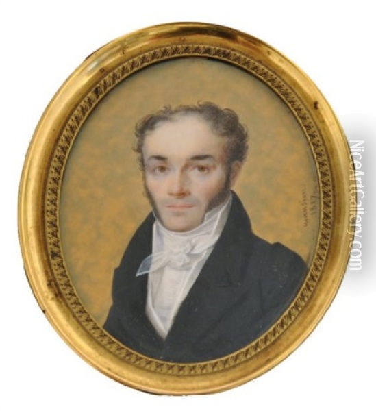 Portrait De Louis Paquet, Fondateur De La Compagnie Maritime Paquet Oil Painting - Andre Leon Larue