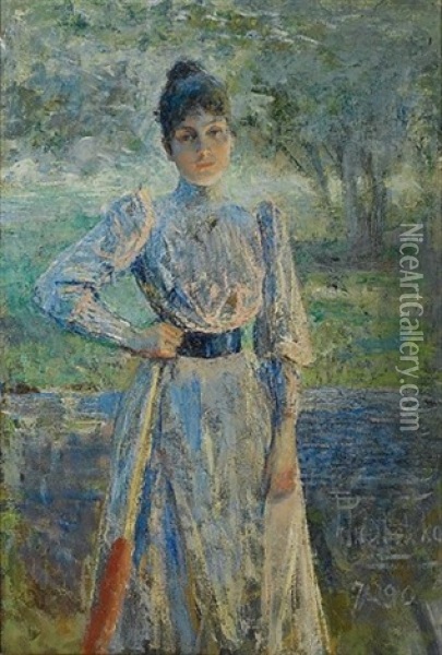 Summer-time Oil Painting - Pierre (Prince) Troubetzkoy